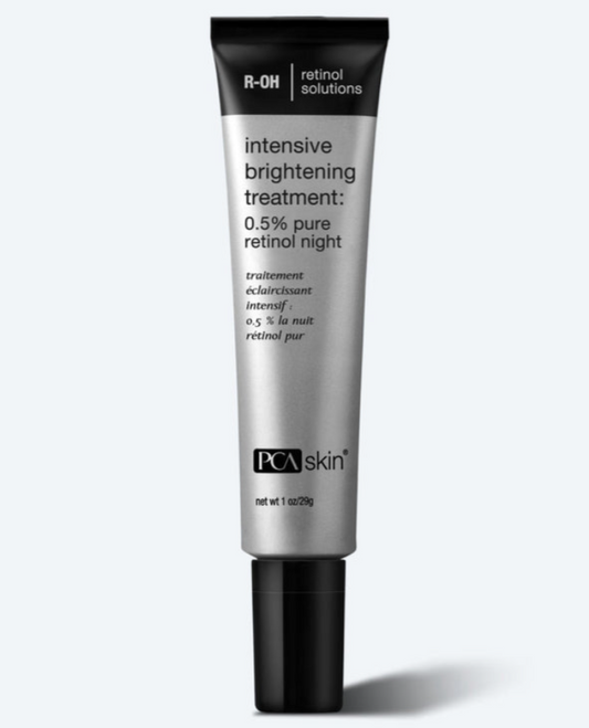 Intensive Brightening Treatment: 0.5% pure retinol